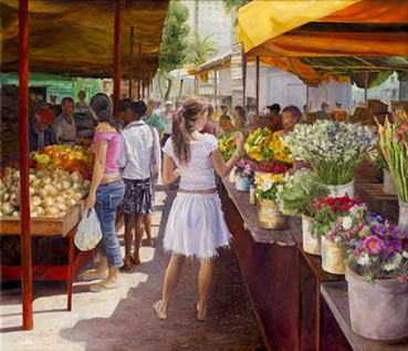 Markttag in Habana